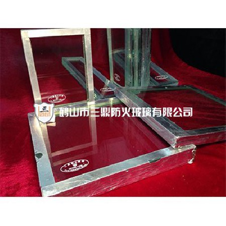 Composite insulated fireproof glass